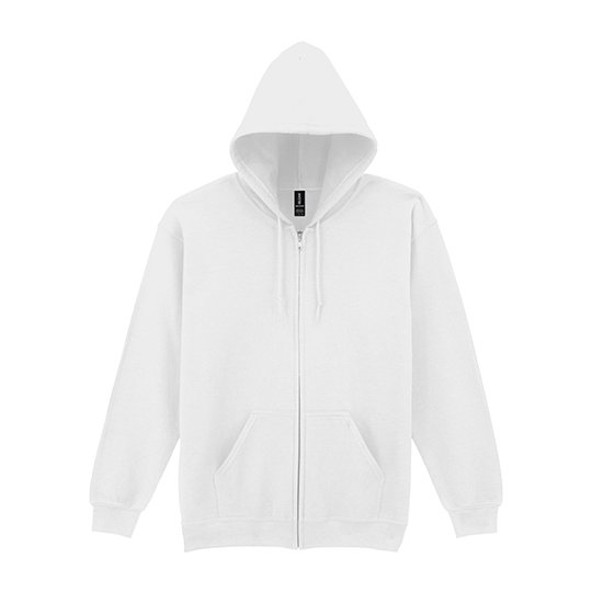 (18600) Heavy Blend™ Adult Full Zip Hooded Sweatshirt