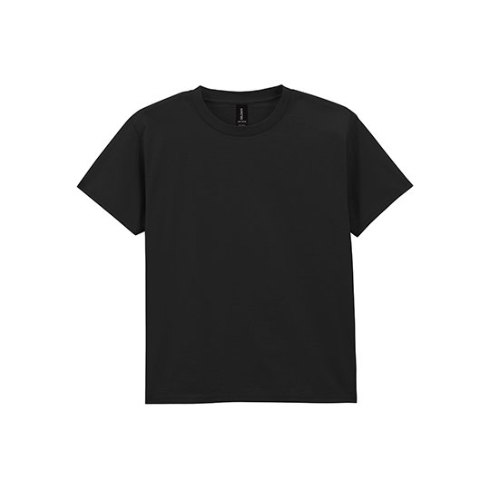 [1000385185] (3000B) Light Cotton Youth T-Shirt [G3000K] (XS (104/110), Black)