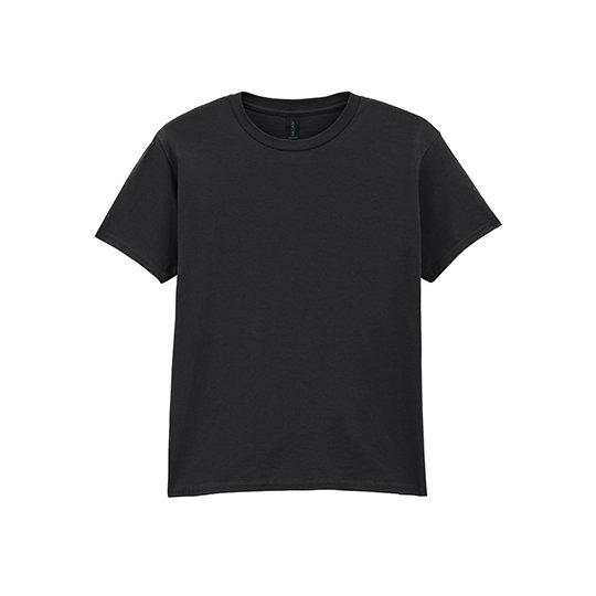 [1000068019] (64000B) Softstyle® Youth T-Shirt [G64000K] (XS (104/110), Black)
