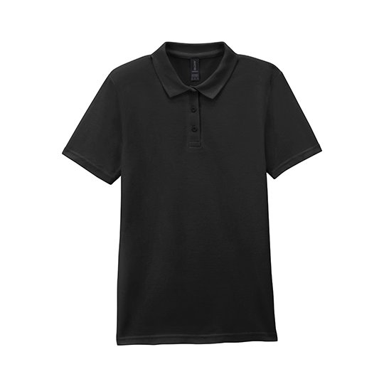 [1000209203] (64800L) Softstyle® Women´s Piqué Polo [G64800L] (S, Black)