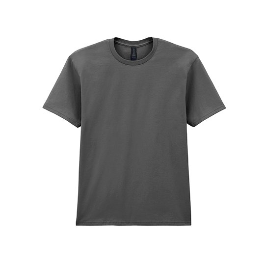 [1000338813] (65000) Softstyle® Midweight Adult T-Shirt [G65000] (S, Charcoal (Solid))