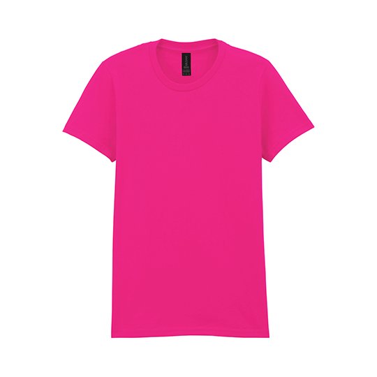 [1000338993] (65000L) Softstyle® Midweight Women´s T-Shirt [G65000L] (S, Heliconia)