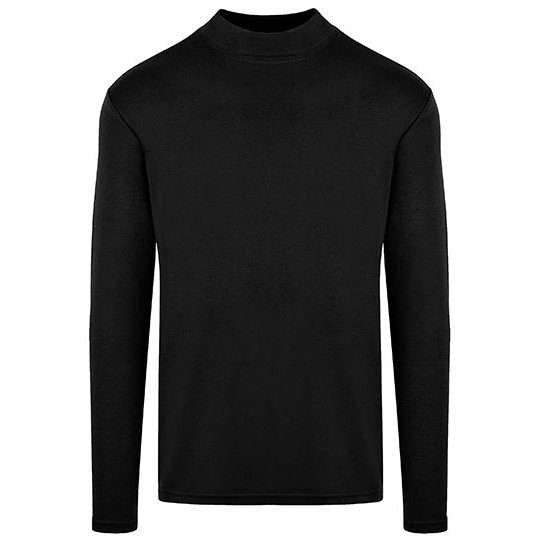 [1000399606] (106) Men´s Premium Highneck Longsleeve Tees [HRM106] (S, Black)