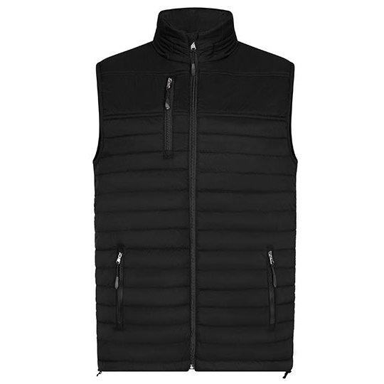[1000332119] (1301) Men´s Hooded Performance Body Warmer [HRM1301] (S, Black)