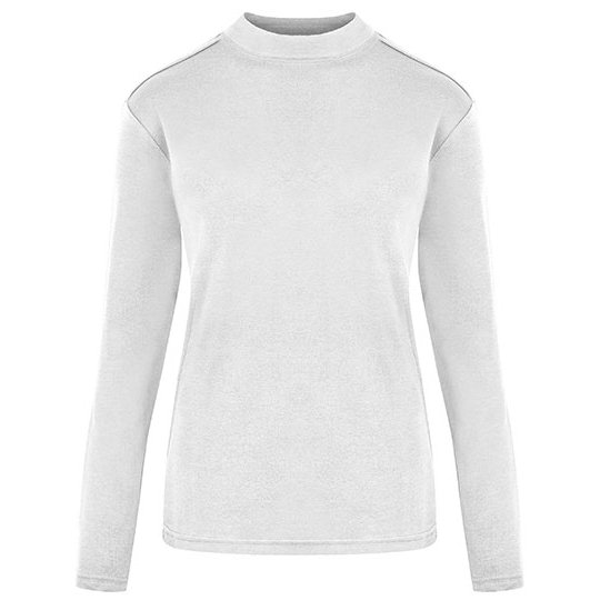 (206) Women´s Premium Highneck Longsleeve Tees [HRM206]