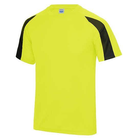 [1000077850] Contrast Cool T [JC003] (S, Electric Yellow / Jet Black)