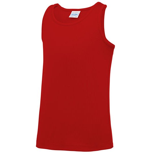 [1000078253] Kids´ Cool Vest [JC007J] (3/4 (XS), Fire Red)