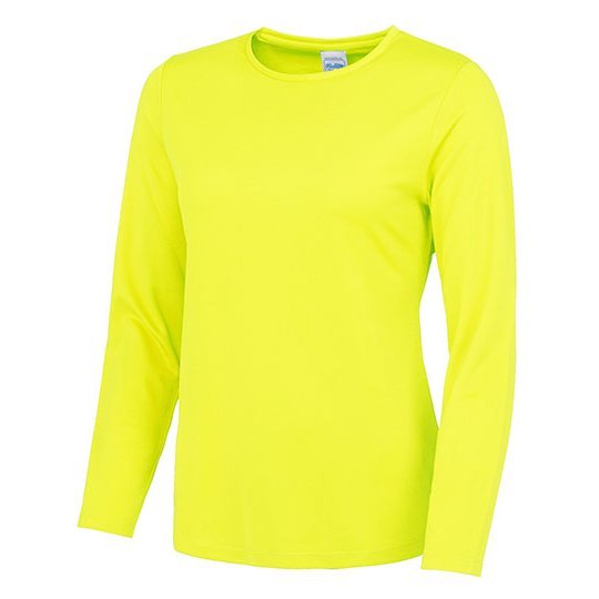 [1000078403] Women´s Long Sleeve Cool T [JC012] (XS, Electric Yellow)