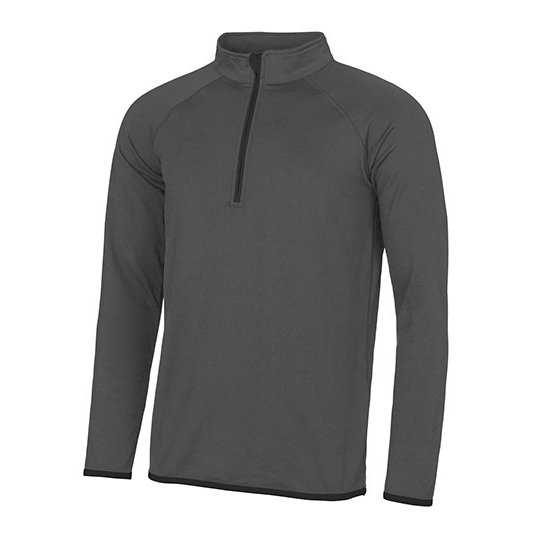 (JC031) Men´s Cool 1/2 Zip Sweat