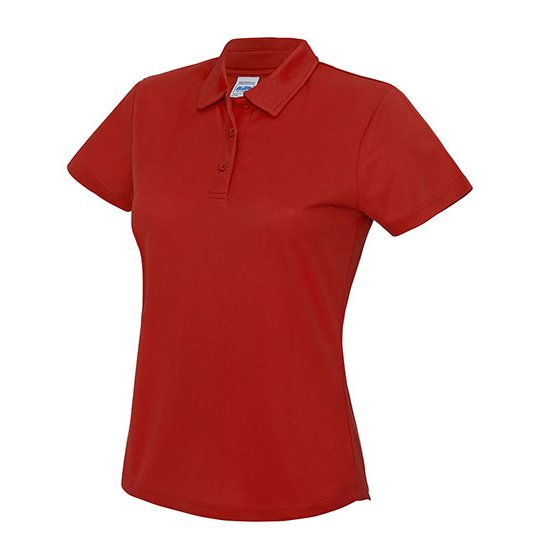 [1000078852] Women´s Cool Polo [JC045] (XS, Fire Red)