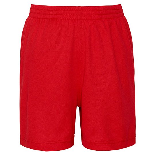 [1000209861] Kids´ Cool Shorts [JC080J] (3/4 (XS), Fire Red)