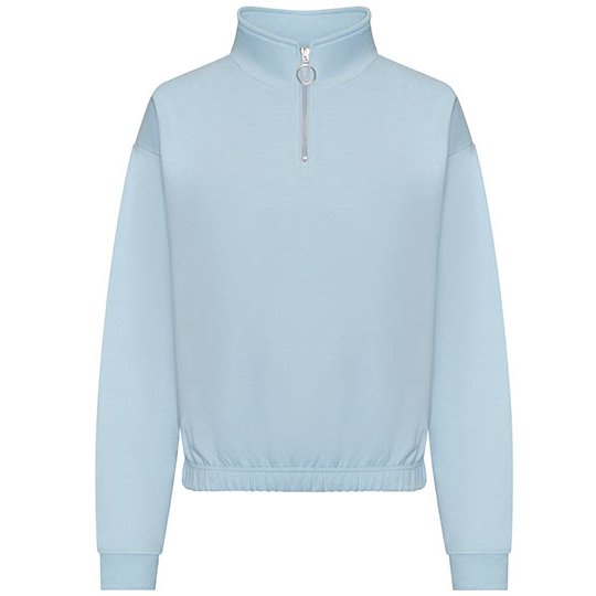Women´s Cropped 1/4 Zip Sweat [JH037]