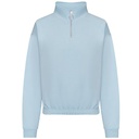 Women´s Cropped 1/4 Zip Sweat [JH037]