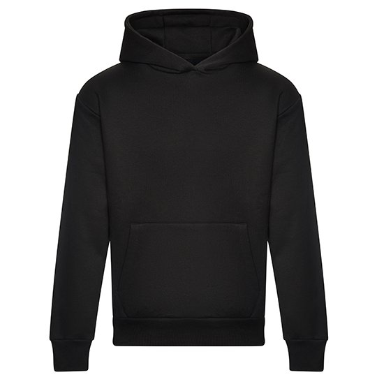 [1000355682] Signature Heavyweight Hoodie [JH120] (XS, Deep Black)