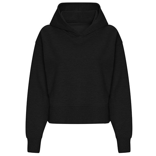 [1000355738] Women's Relaxed Hoodie [JH305] (XS, Deep Black)