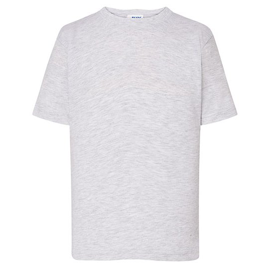 [1000082946] (TSRK150) Kids´ T-Shirt [JHK150K] (3/4, Ash Melange)