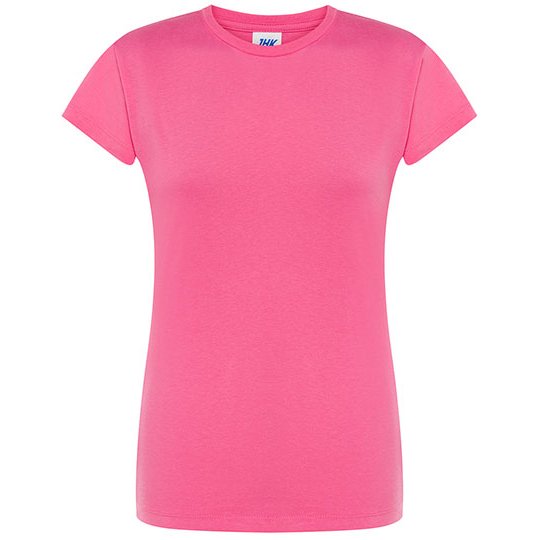[1000209993] (TSRLCMF) Ladies´ Regular Comfort T-Shirt [JHK152] (S, Azalea)