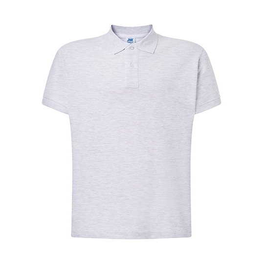 [1000083834] (PORA210) Men´s Polo Regular [JHK510] (XS, Ash Melange)