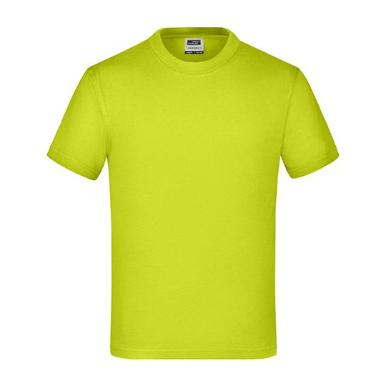 [1000085098] Junior Basic-T [JN019] (XS (98/104), Acid Yellow)