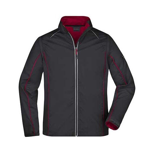 (JN1122) Men´s Zip-Off Softshell Jacket