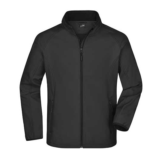 [1000210896] Men´s Promo Softshell Jacket [JN1130] (S, Black / Black)