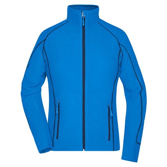 [1000089934] Ladies´ Structure Fleece Jacket [JN596] (S, Aqua / Navy)