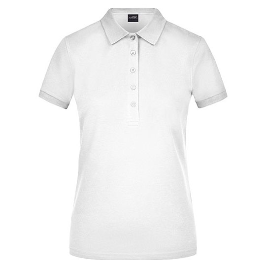 (JN709) Ladies´ Elastic Polo Piqué