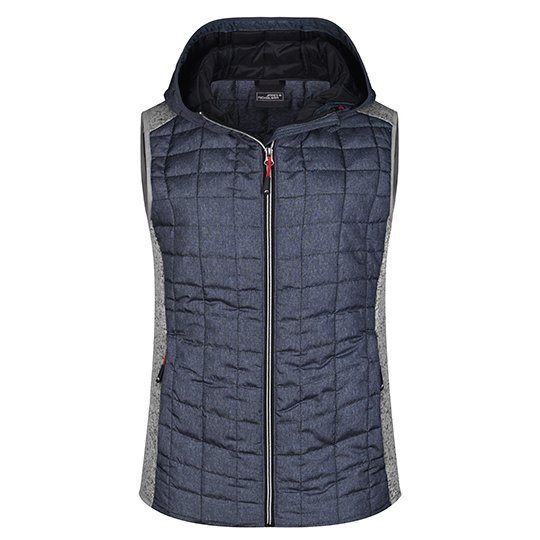(JN767) Ladies´ Knitted Hybrid Vest