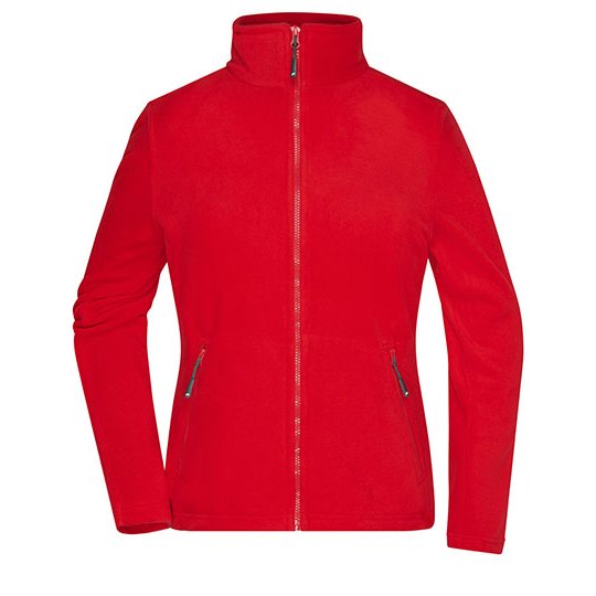 [1000240202] Ladies´ Fleece Jacket [JN781] (XS, Red)