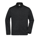 Men´s Knitted Workwear Fleece Jacket -STRONG- [JN862]
