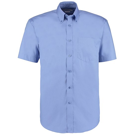 (KK109) Men´s Classic Fit Premium Oxford Shirt Short Sleeve