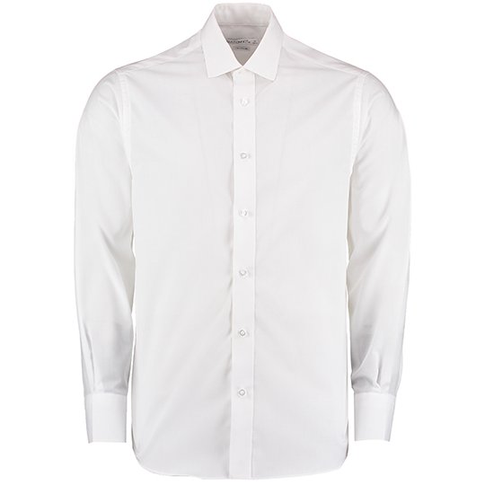 (KK131) Men´s Tailored Fit Business Poplin Shirt Long Sleeve