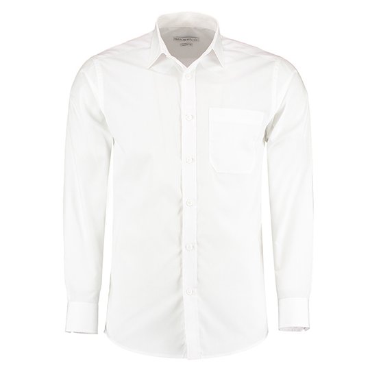 (KK142) Men´s Tailored Fit Poplin Shirt Long Sleeve [K142]