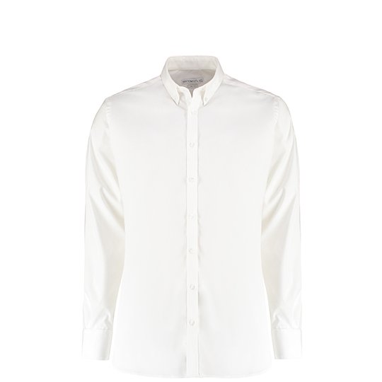(KK182) Men´s Slim Fit Stretch Oxford Shirt Long Sleeve