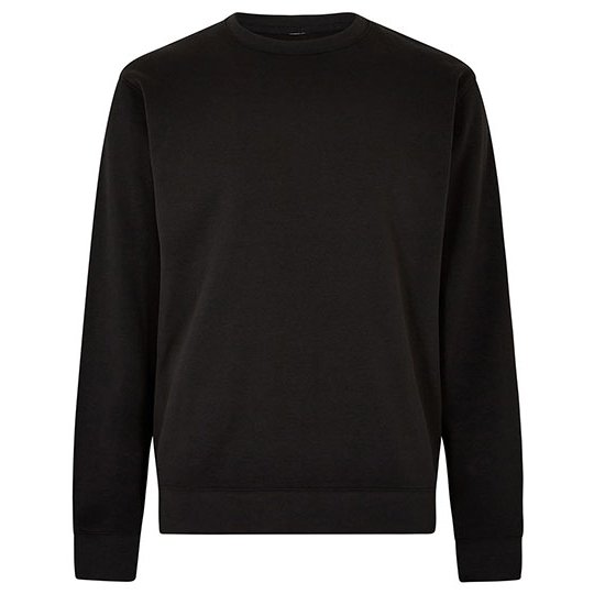 [1000356123] (KK332) Regular Fit Sweatshirt [K332] (XS, Black)