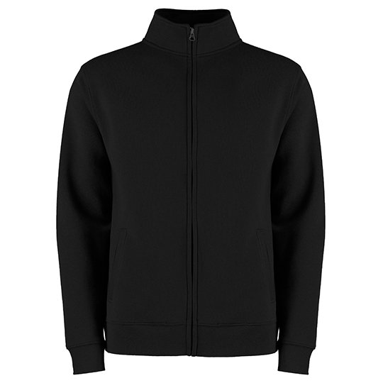 [1000299453] (KK334) Regular Fit Zipped Sweatshirt [K334] (XS, Black)