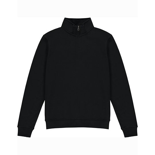 [1000327341] (KK335) Regular Fit 1/4 Zip Sweatshirt [K335] (XS, Black)