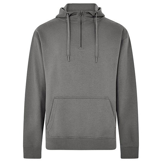 (KK336) Regular Fit 1/4 Zip Hoodie