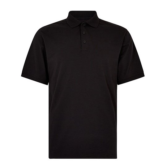 [1000356255] (KK412) Regular Fit Superwash® 60° Jersey Polo [K412] (S, Black)