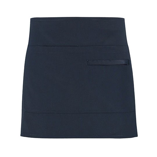[1000327379] (KK520) Short Superwash® 60º Bar Apron Unisex [K520] (Navy)