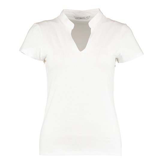 (KK770) Women`s Regular Fit Mandarin Collar Top [K770]