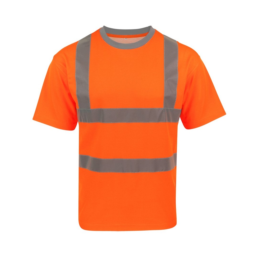[1000307330] (KXPCSHIRT) Heavy Duty Polycotton Hi-Vis T-Shirt Barcelona [KX074] (S, Signal Orange)