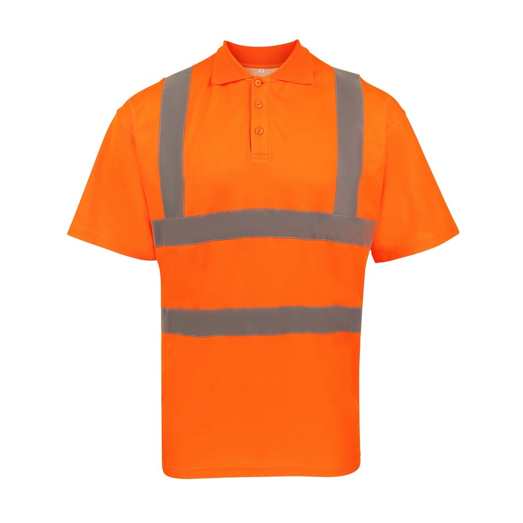 (KXPCPOLO) High-End Polycotton Hi-Vis Polo Shirt Cambridge