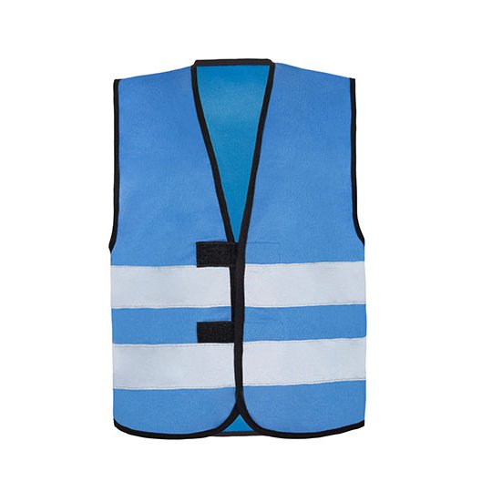 [1000111222] (KW100) Kids´ Hi-Vis Functional Safety Vest Aarhus [KX100K] (XS (3-6 years), Blue)