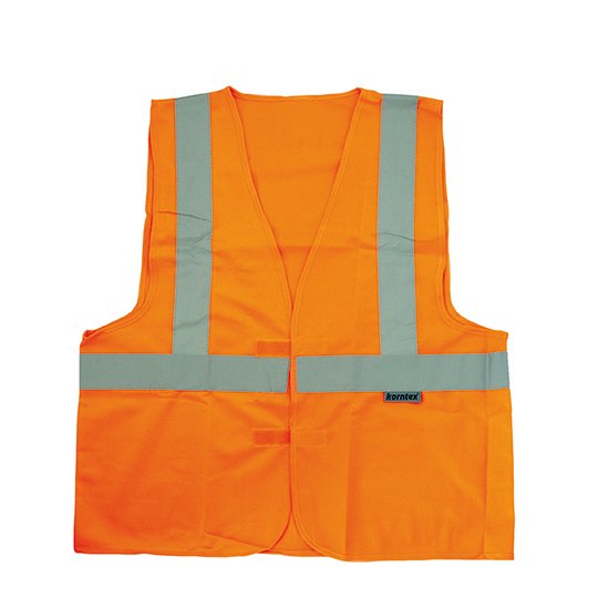 [1000277073] (KXDR) Hi-Vis Safety Vest With 3 Reflective Stripes Bremen [KX141] (L, Signal Orange)