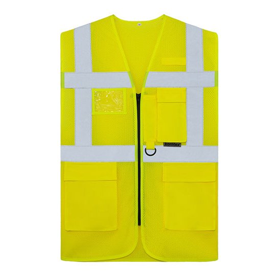 [1000400141] (KXCMMF) Mesh Multifunctional Vest Larisa [KX146] (S, Signal Yellow)