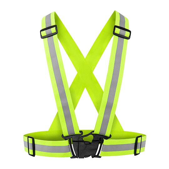 [1000322464] (KXZBAND) Elastic Hi-Vis Body Belt Prague [KX158] (Yellow)