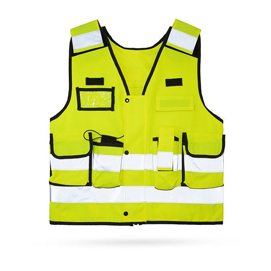 [1000415620] (KXELTAC) Tactical safety vest “Stammheim” [KX162] (M/XL, Signal Yellow)