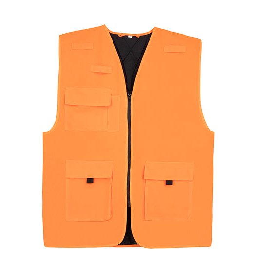 [1000359076] (KXAMF) Padded Multifunctional Work Vest Kiel CO² Neutral [KX166] (S, Signal Orange)