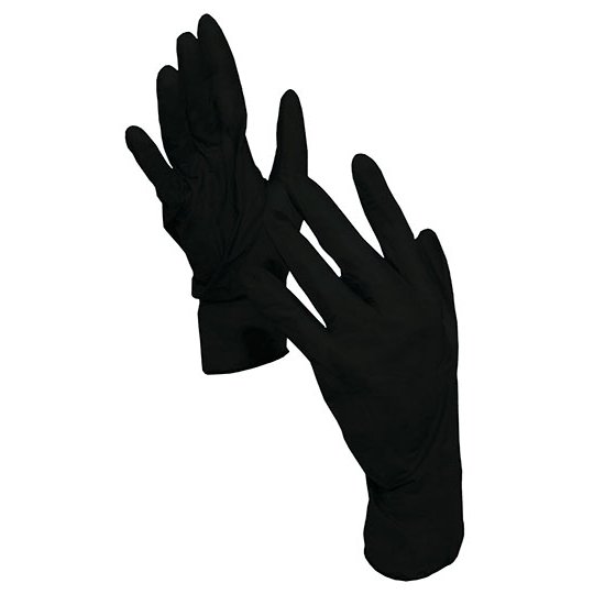 (HSEN) Disposable Nitrile Gloves Kars (Pack of 100)